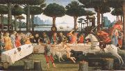 Sandro Botticelli workshop picture out of the series the story of the Anastasius degli Onesti France oil painting artist